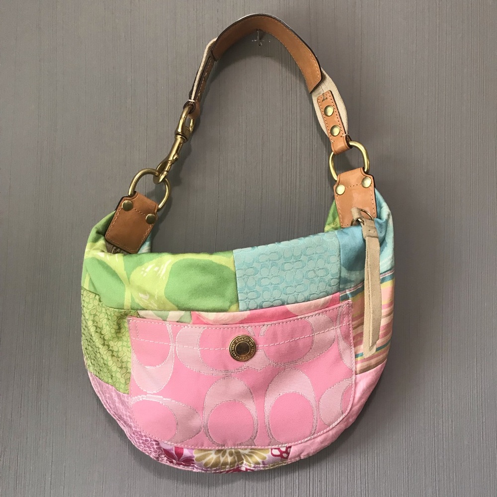 Coach Bag - Patchwork Spring Pastel